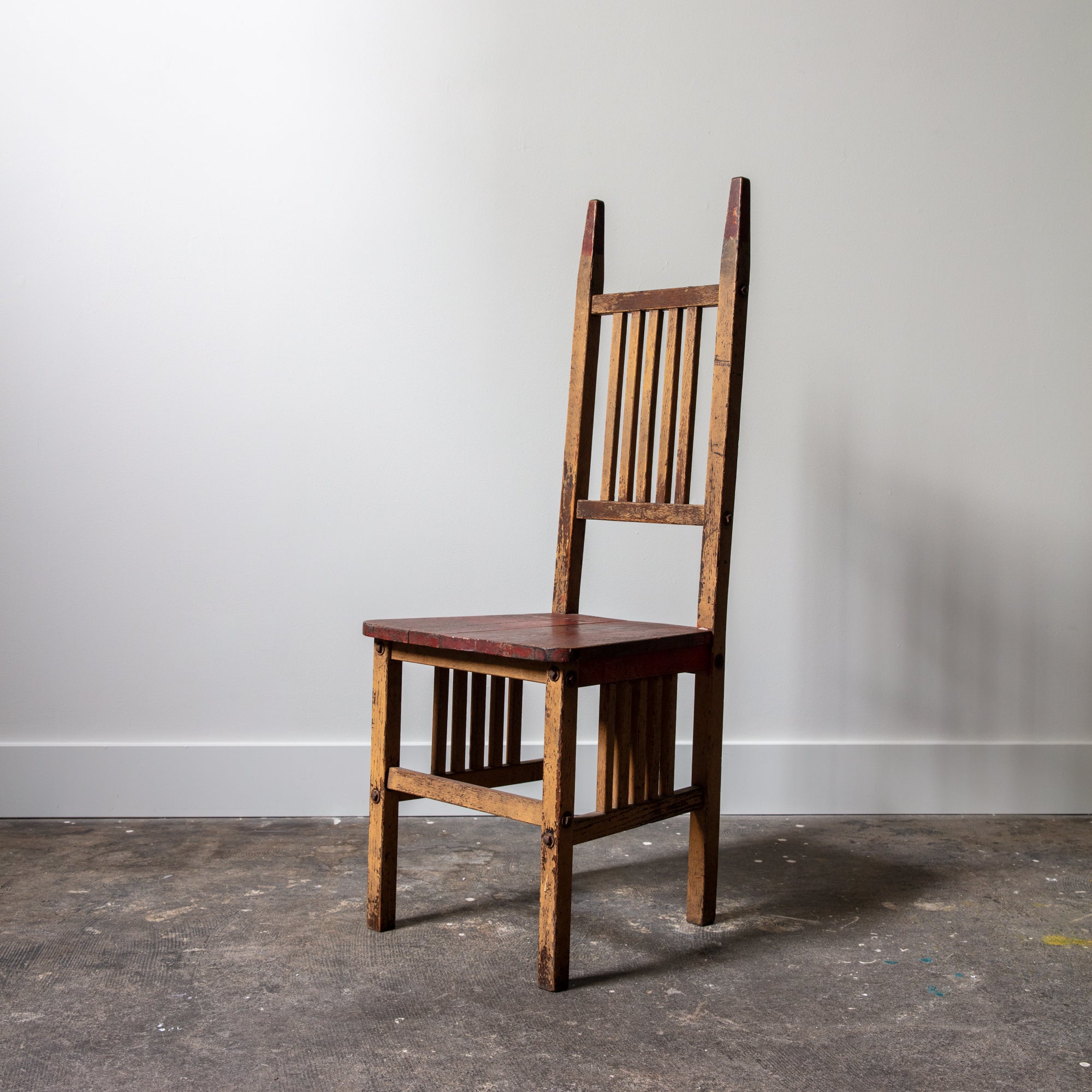 American Folk Art Chair