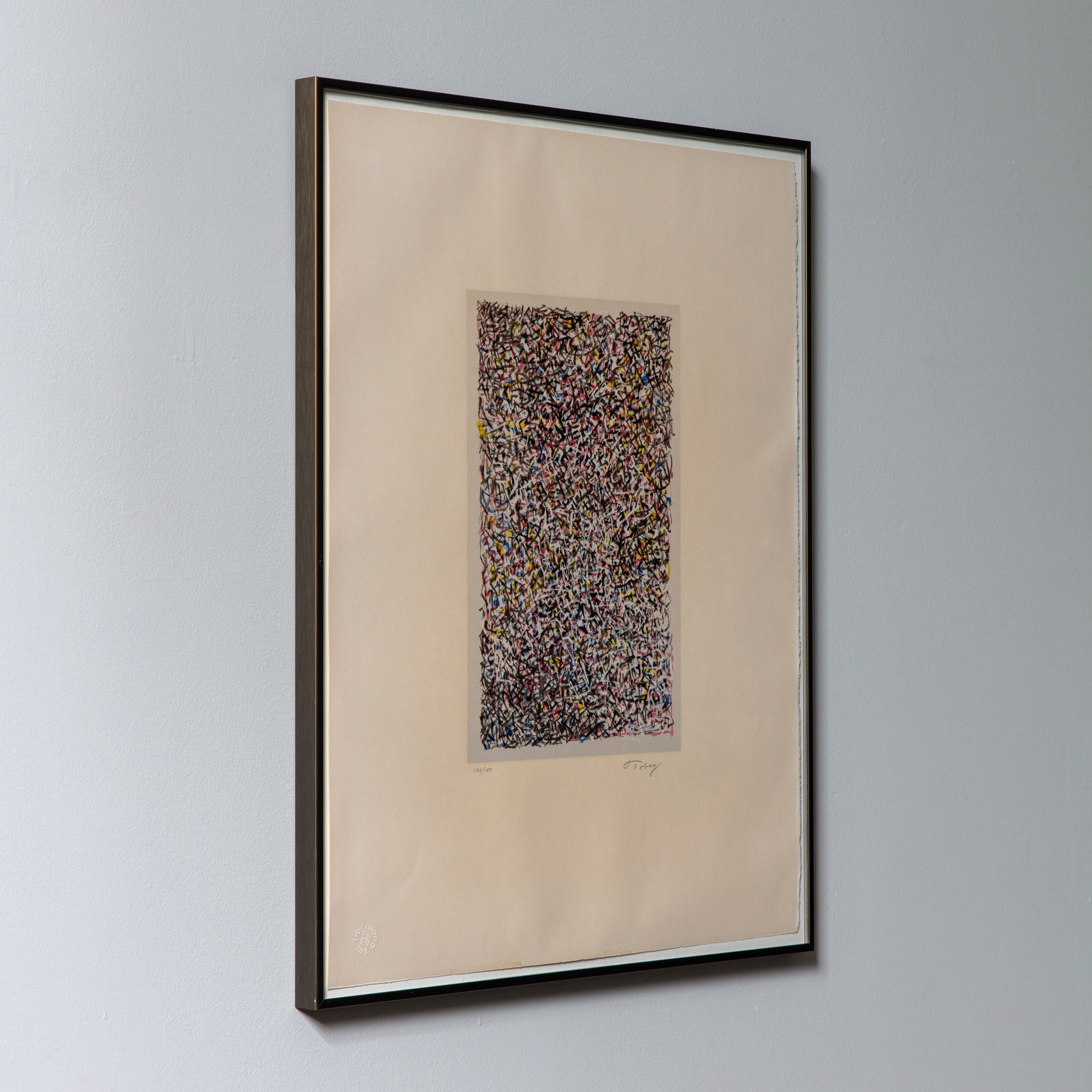 Mark Tobey, Stained Glass, 1974