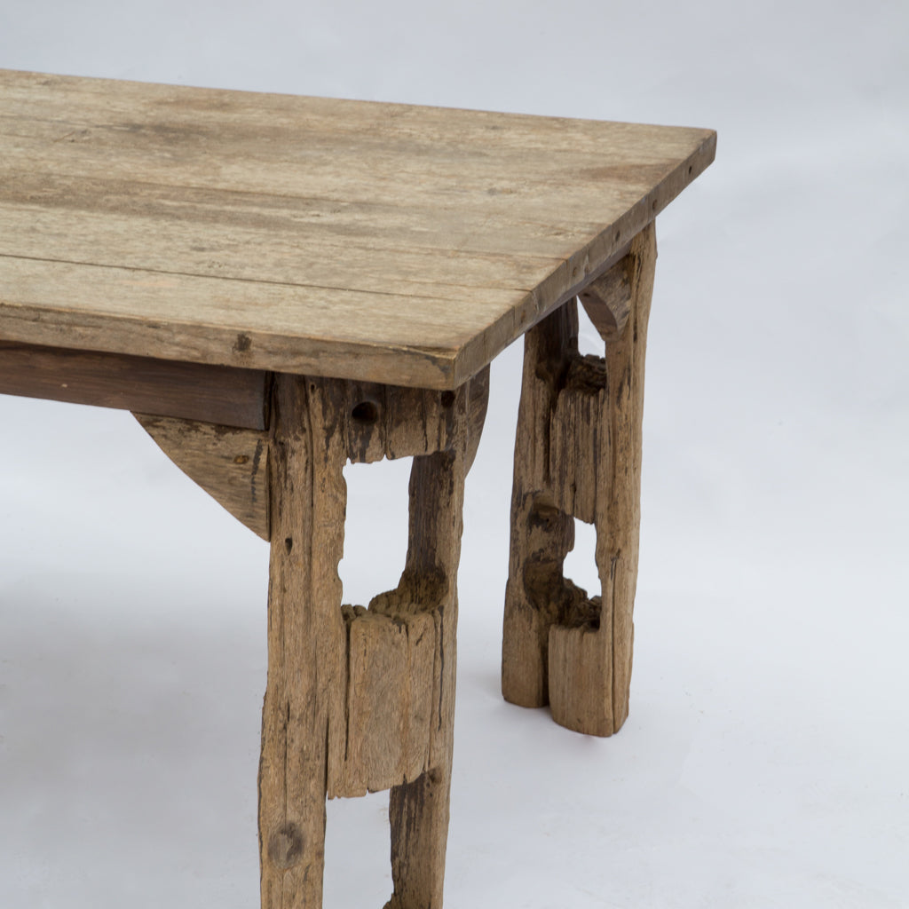 Vintage English Driftwood Table and Chairs