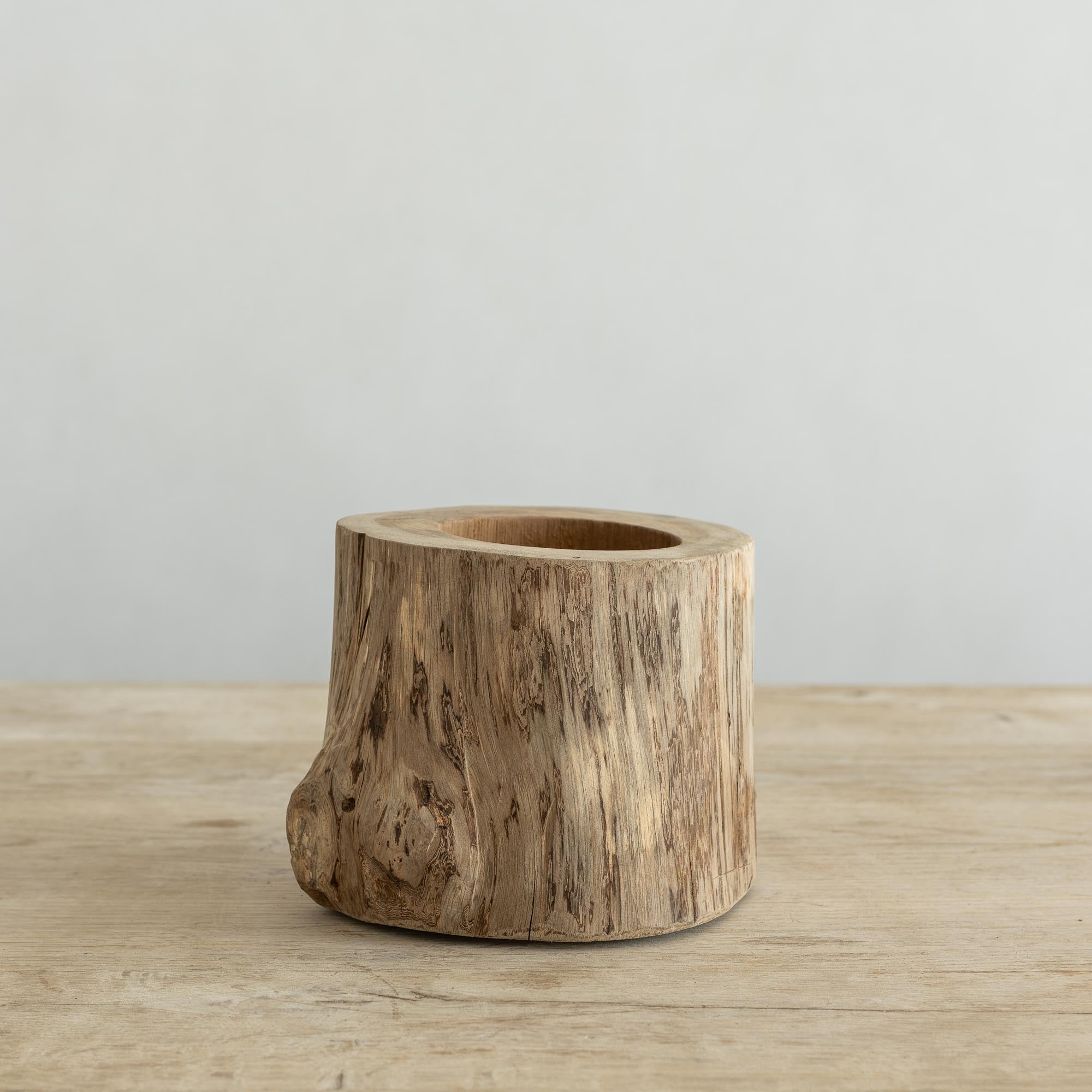 Small Wooden Vase